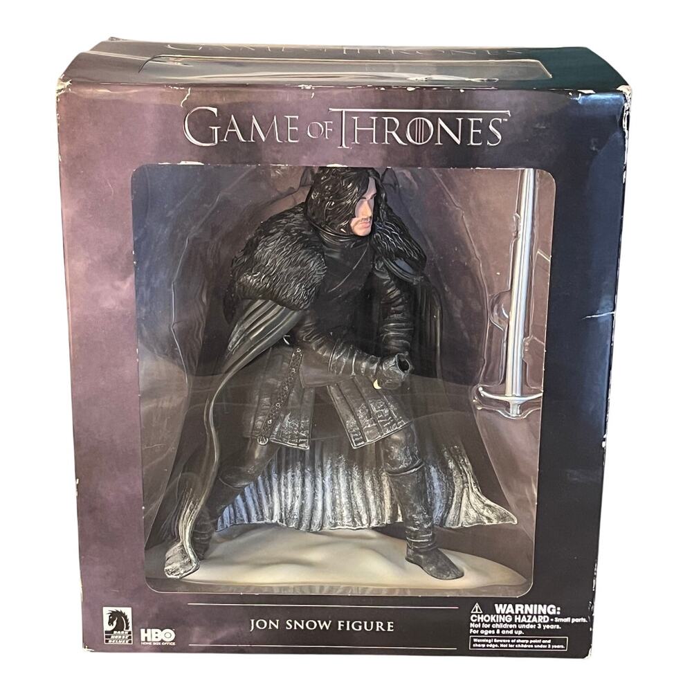 Game of Thrones Jon Snow Figure Dark Horse Deluxe - HBO TV Collectible